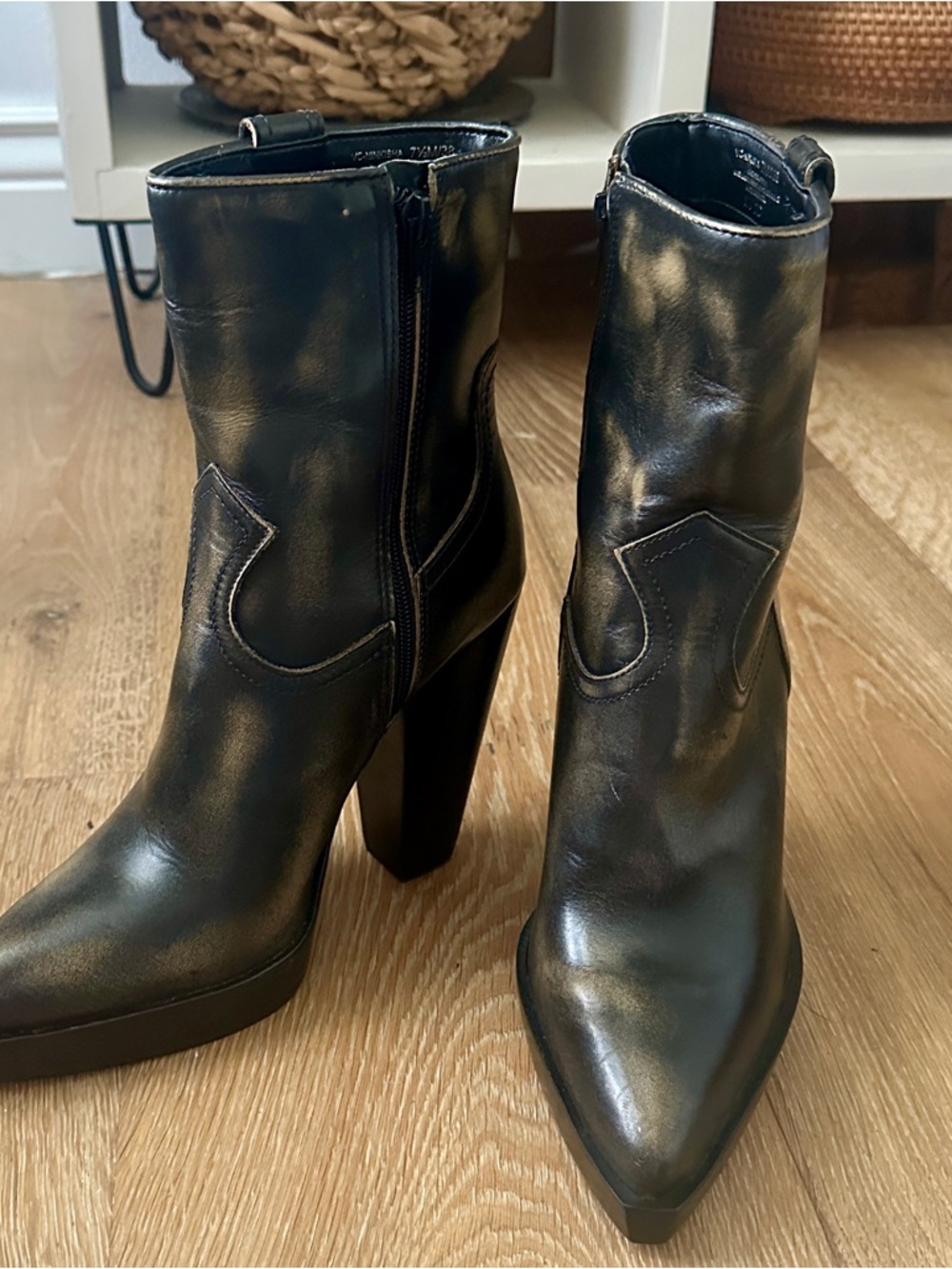 Vince Camuto Ninkisha Distressed Boots